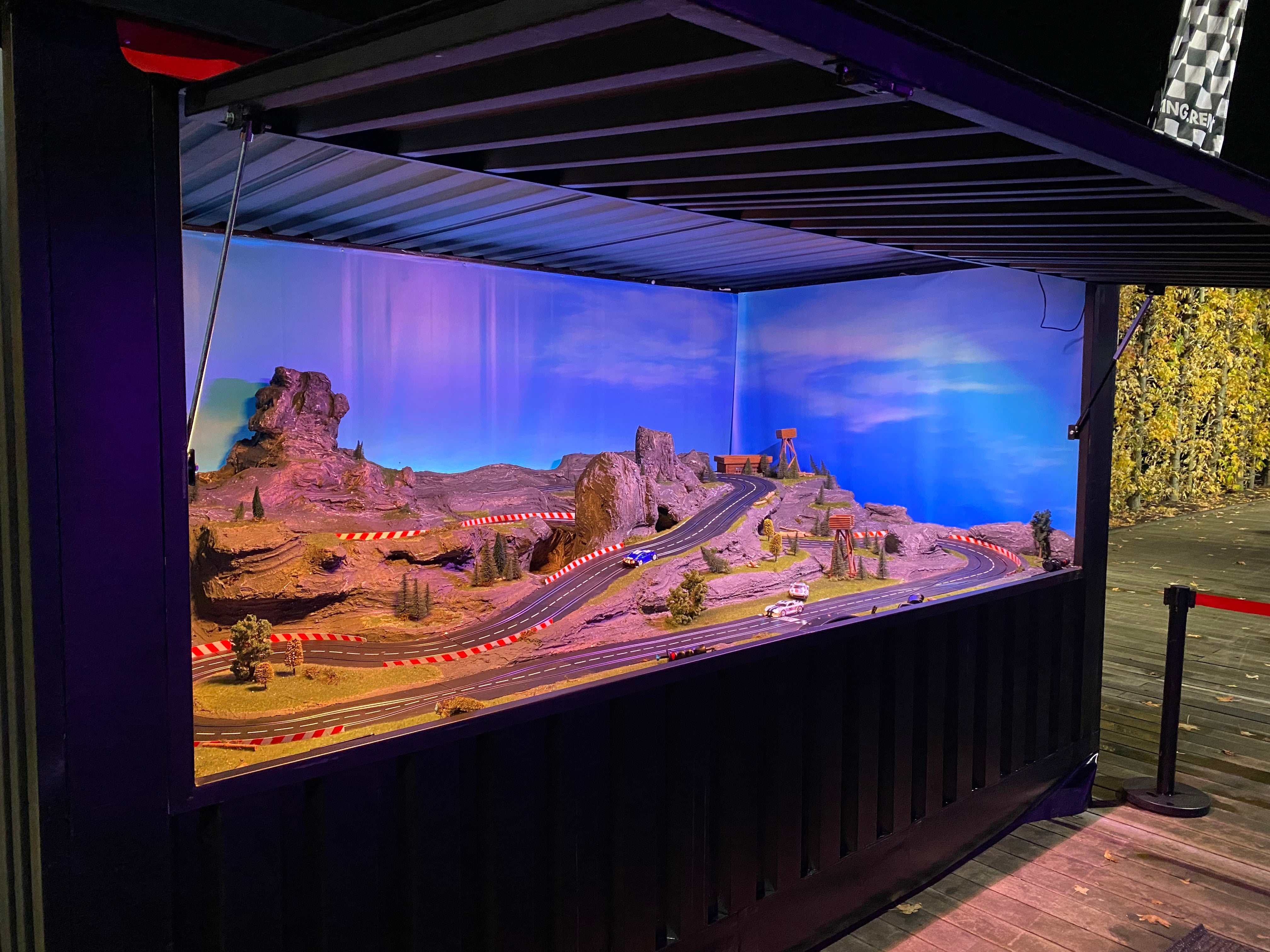 Berglandschap container